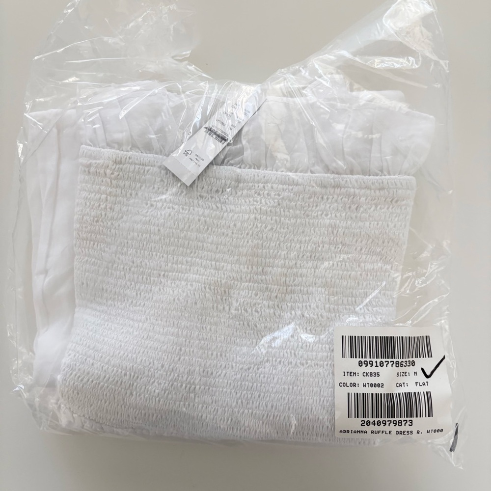 NWT J. Crew Ravenna Dress Maxi Ramie White - Picture 7 of 8